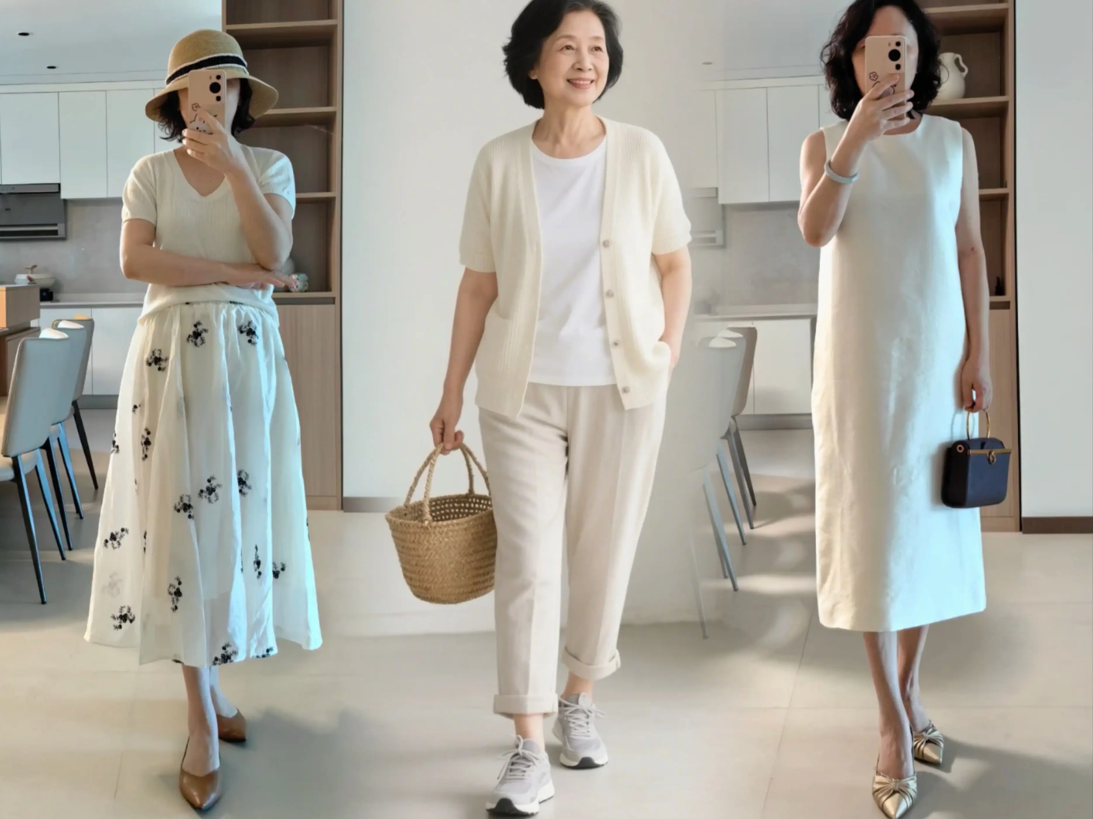 50岁的女人穿什么裙子好看又瘦?