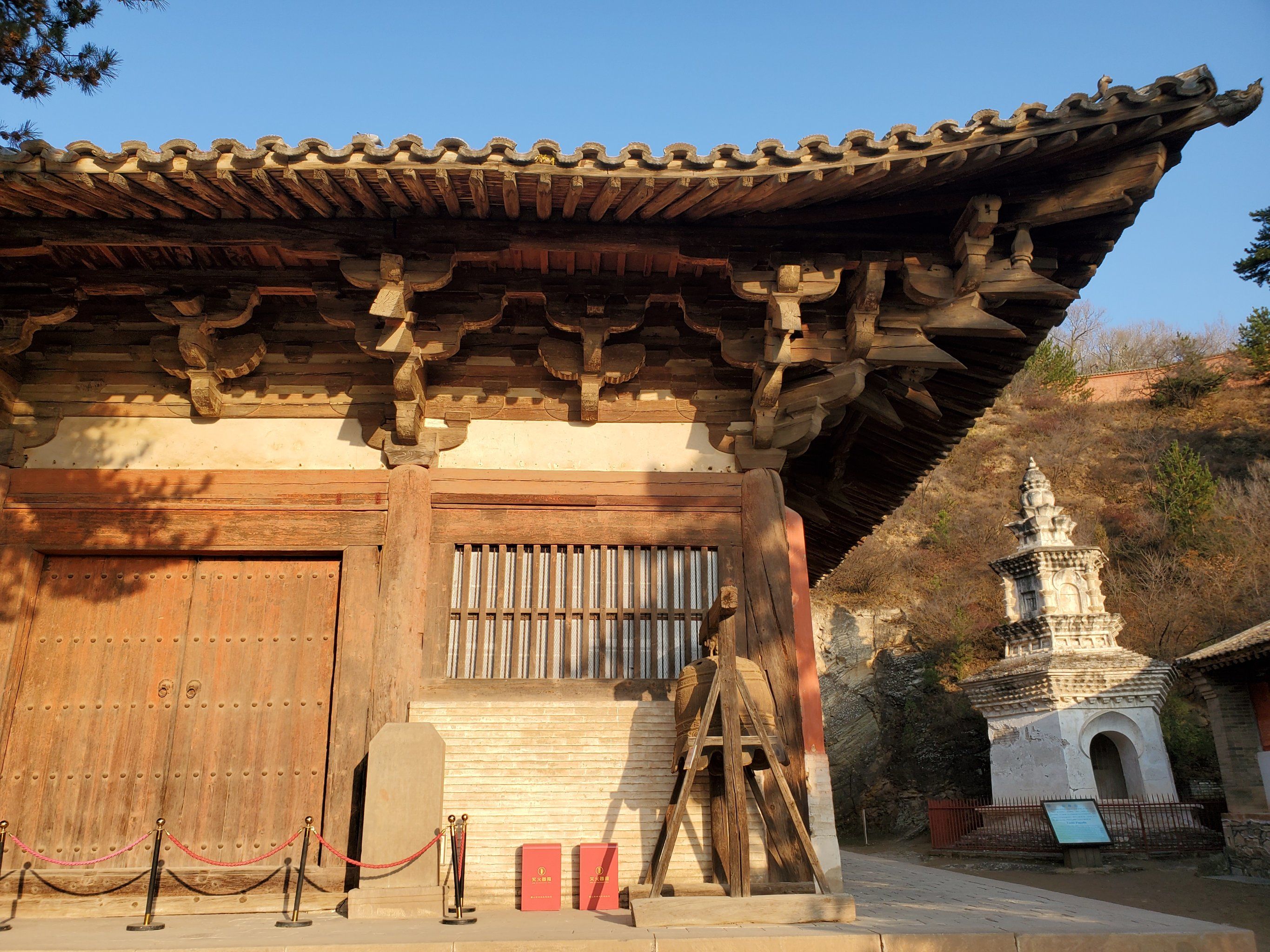 大唐木建筑只剩的四座半在哪里?...