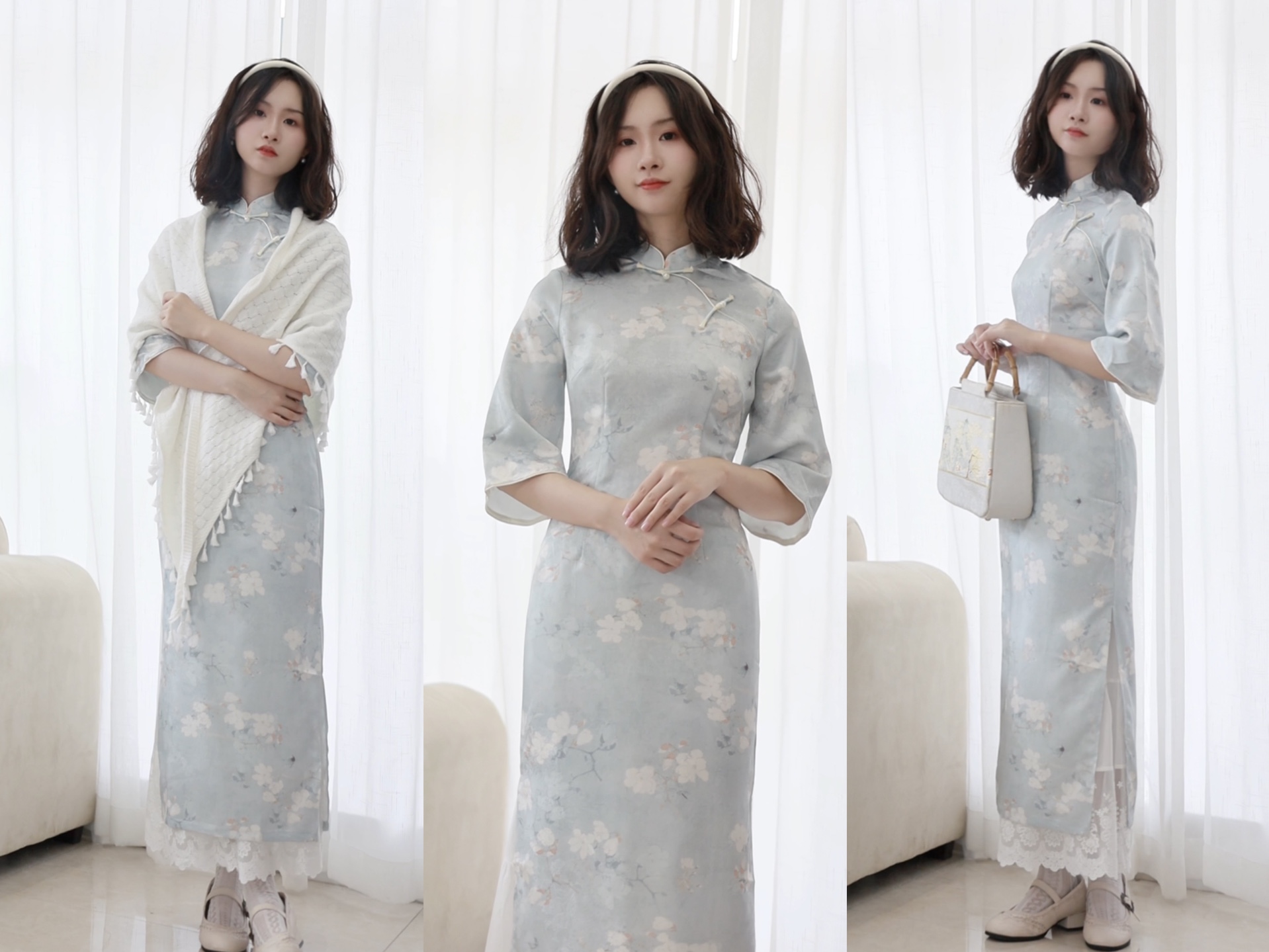 日常穿着旗袍如何选择外搭?